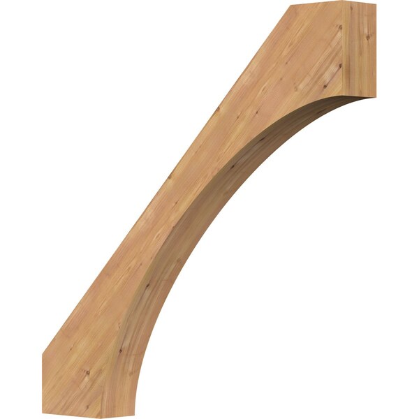 Ekena Millwork 5 1/2"W x 44"D x 44"H Westlake Smooth Knee Brace, Western Red Cedar BRC06X44X44WTL00SWR - main